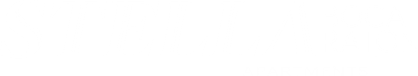The image is of a logo for Stella Boca Raton Apartments.